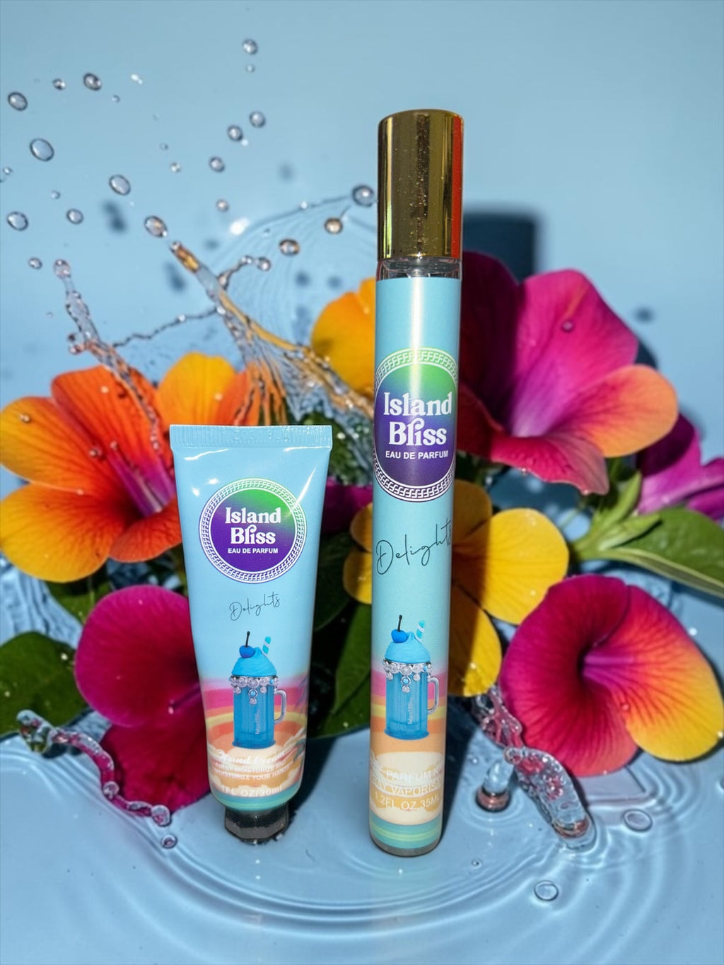🌴💙 Island Bliss Perfume & Hand Cream Set 💙🌴