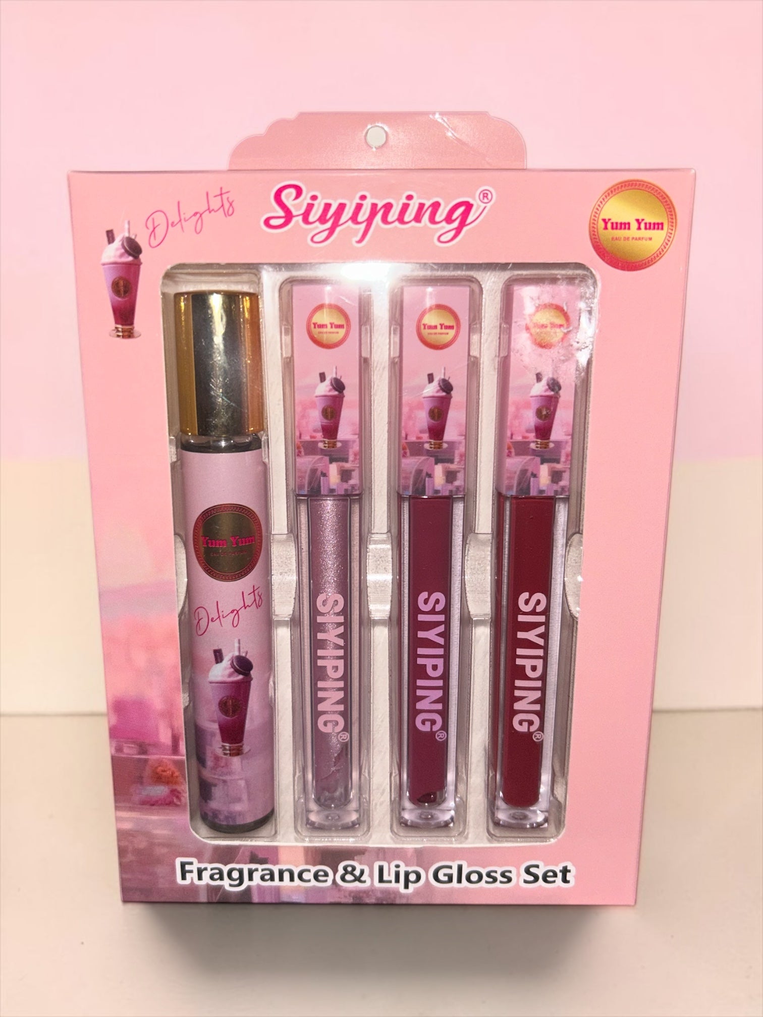 Yum Yum Fragrance & Lip Gloss Gift Set