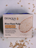BIOAQUA Rice Raw Pulp Face Cream 🌾✨