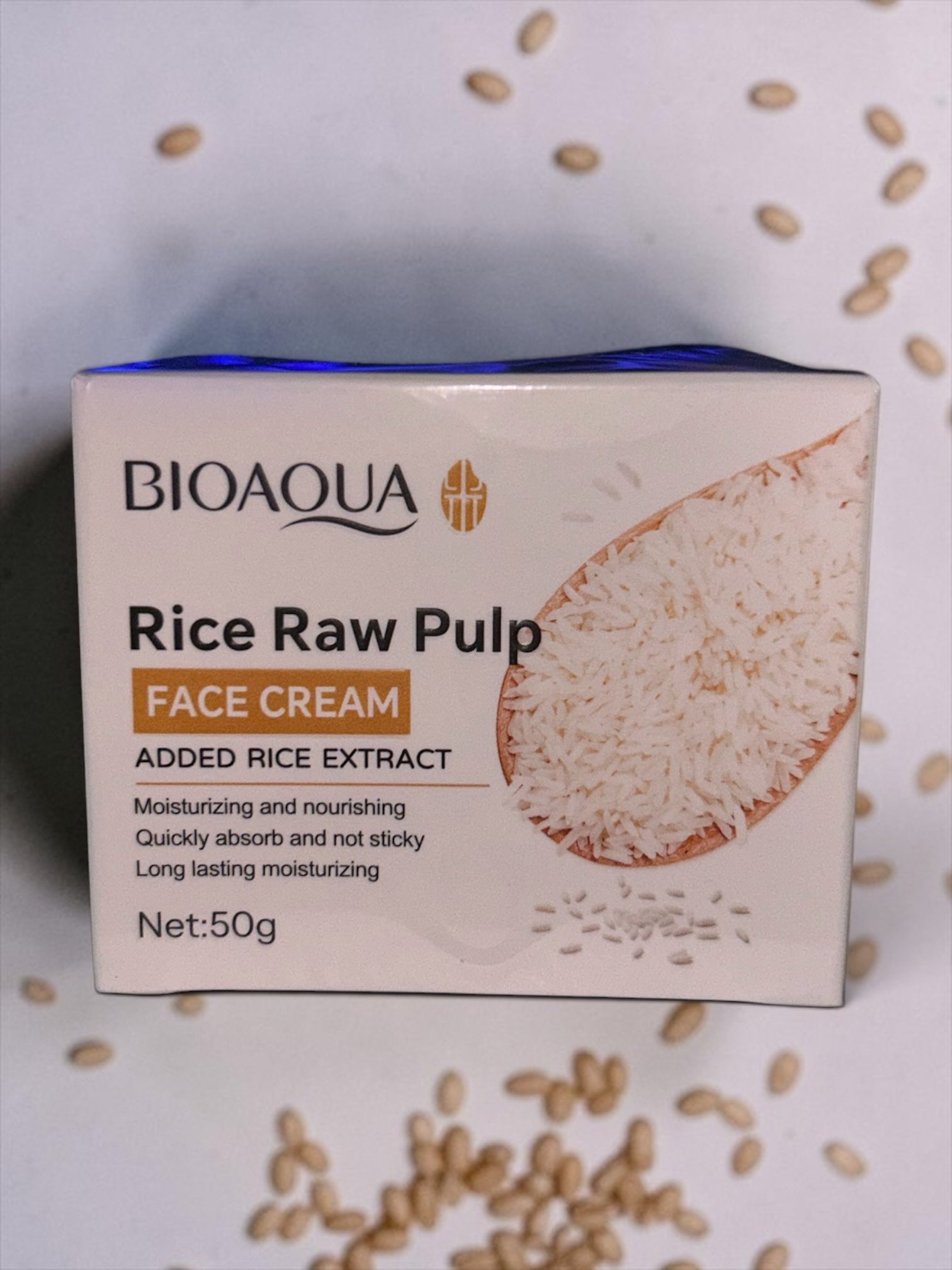 BIOAQUA Rice Raw Pulp Face Cream 🌾✨