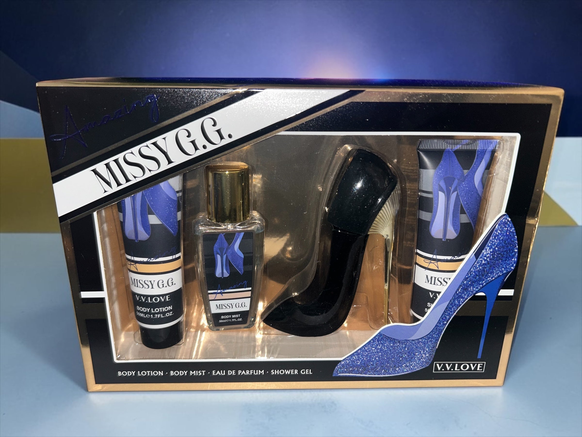 Missy G.G. V.V. Love 4-Piece Fragrance Gift Set 👠✨