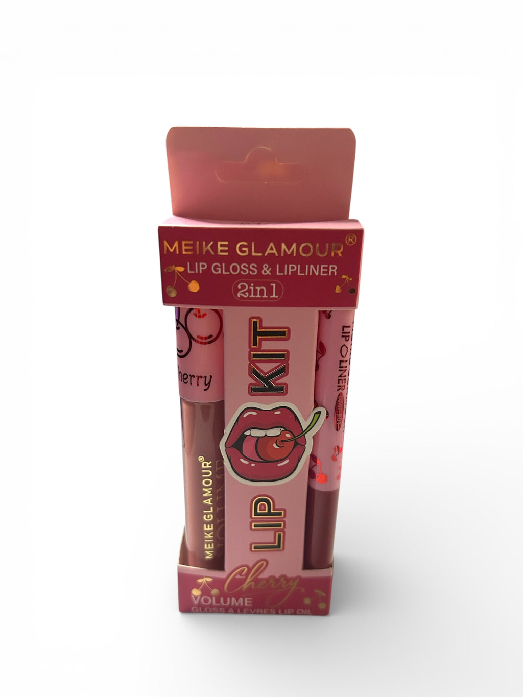 🍒 Cherry Lip Gloss & Lip Liner Set