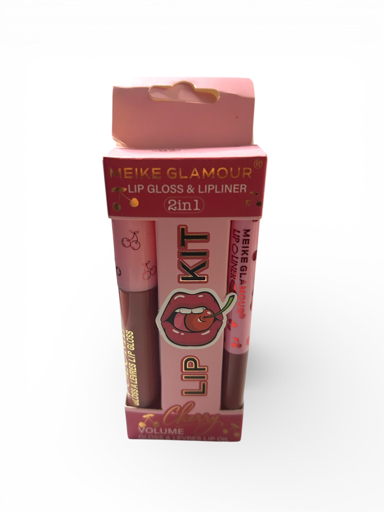 🍒 Cherry Lip Gloss & Lip Liner Set