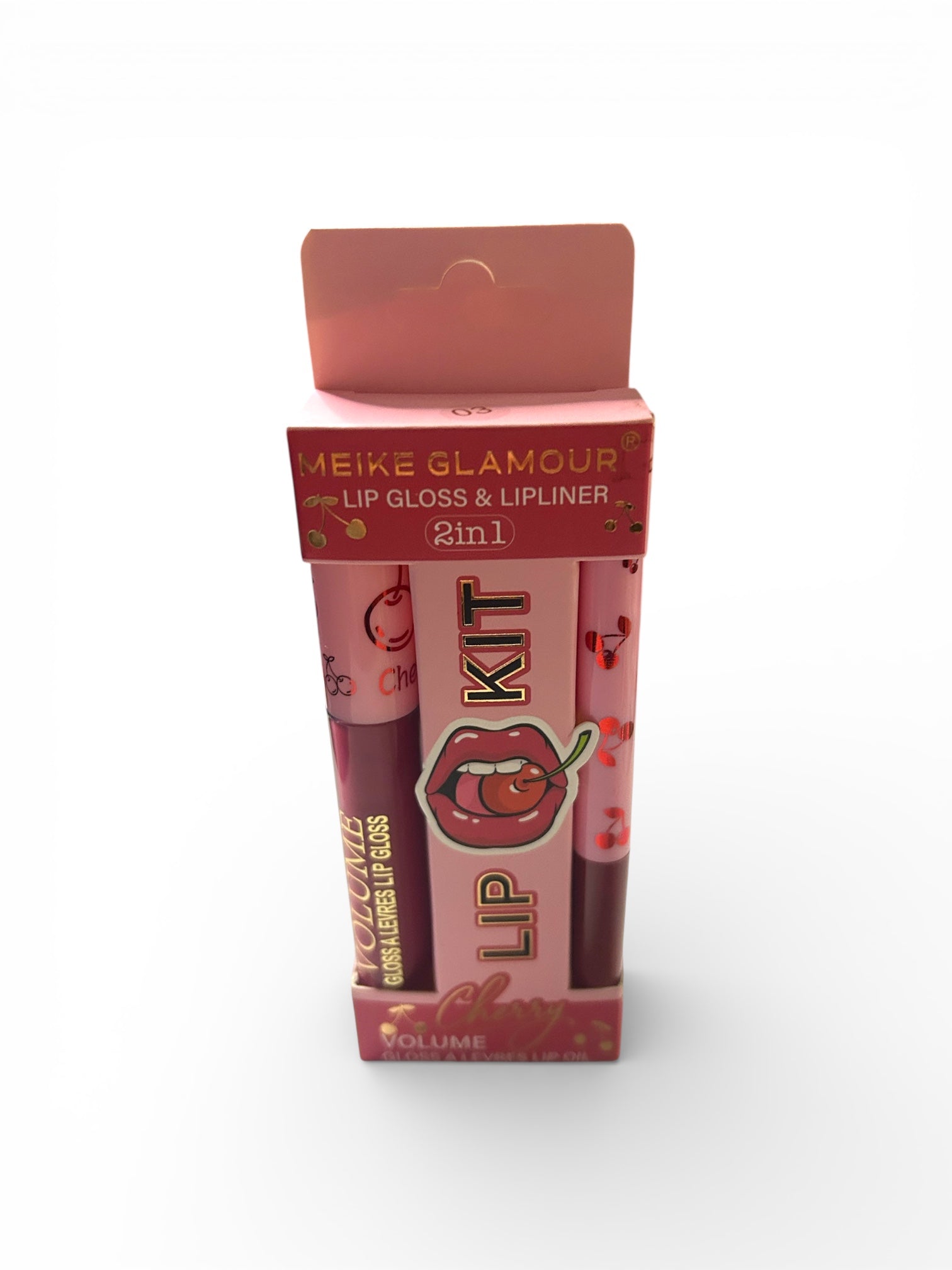 🍒 Cherry Lip Gloss & Lip Liner Set