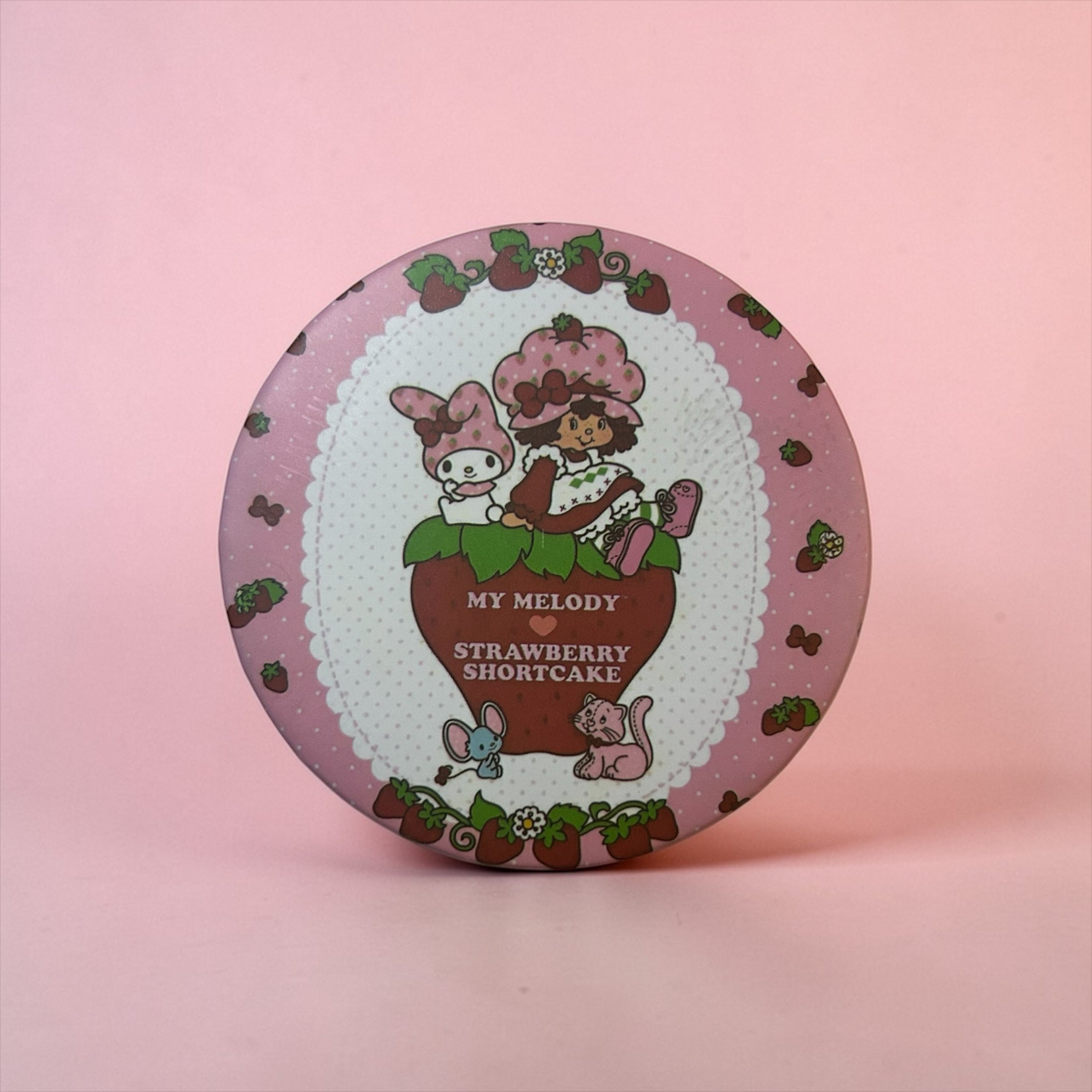 🍓 Strawberry Kawaii Mini Compact Mirror 🍓